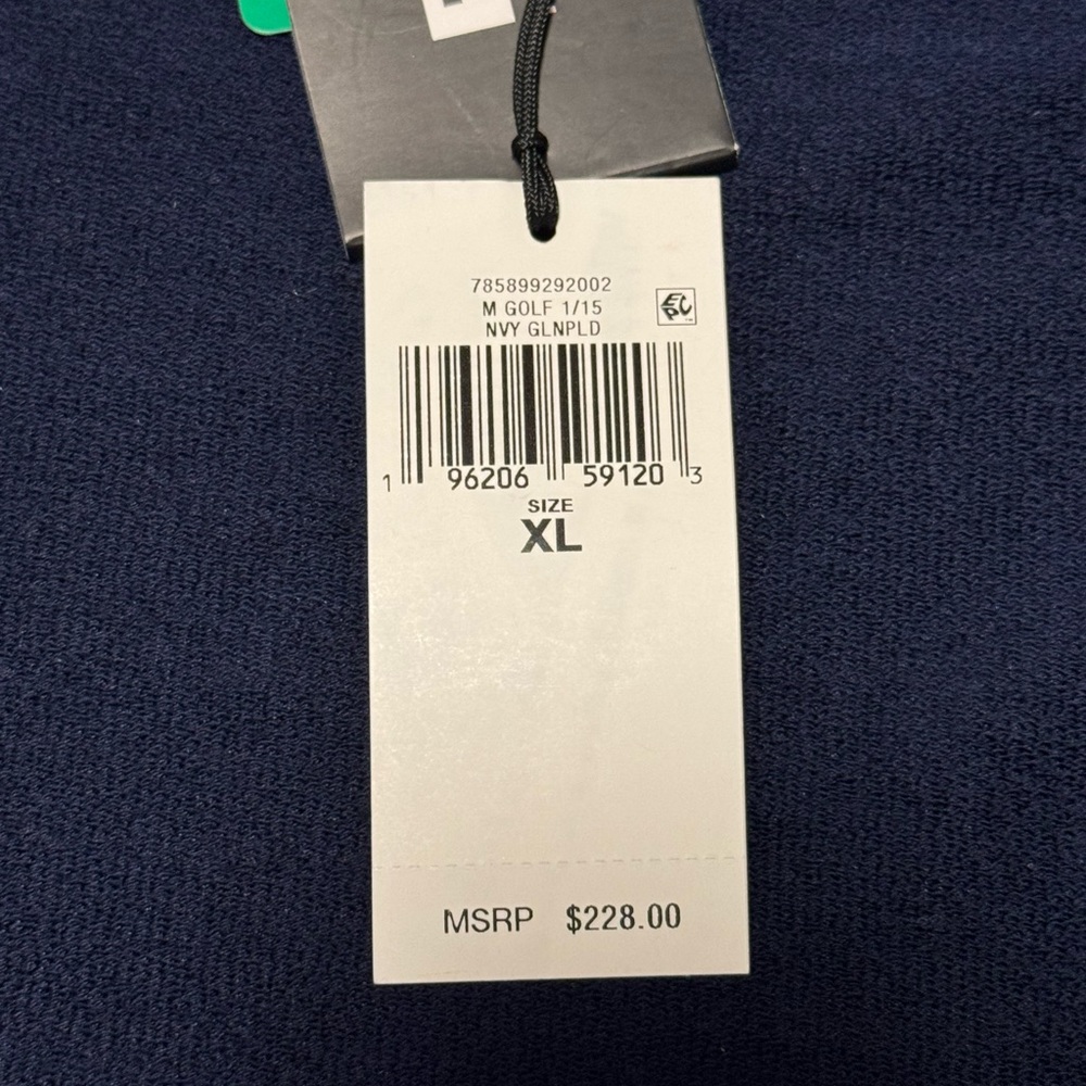 RLX Ralph Lauren Men’s Golf Vest Blue Size XL NWT - Picture 6 of 11